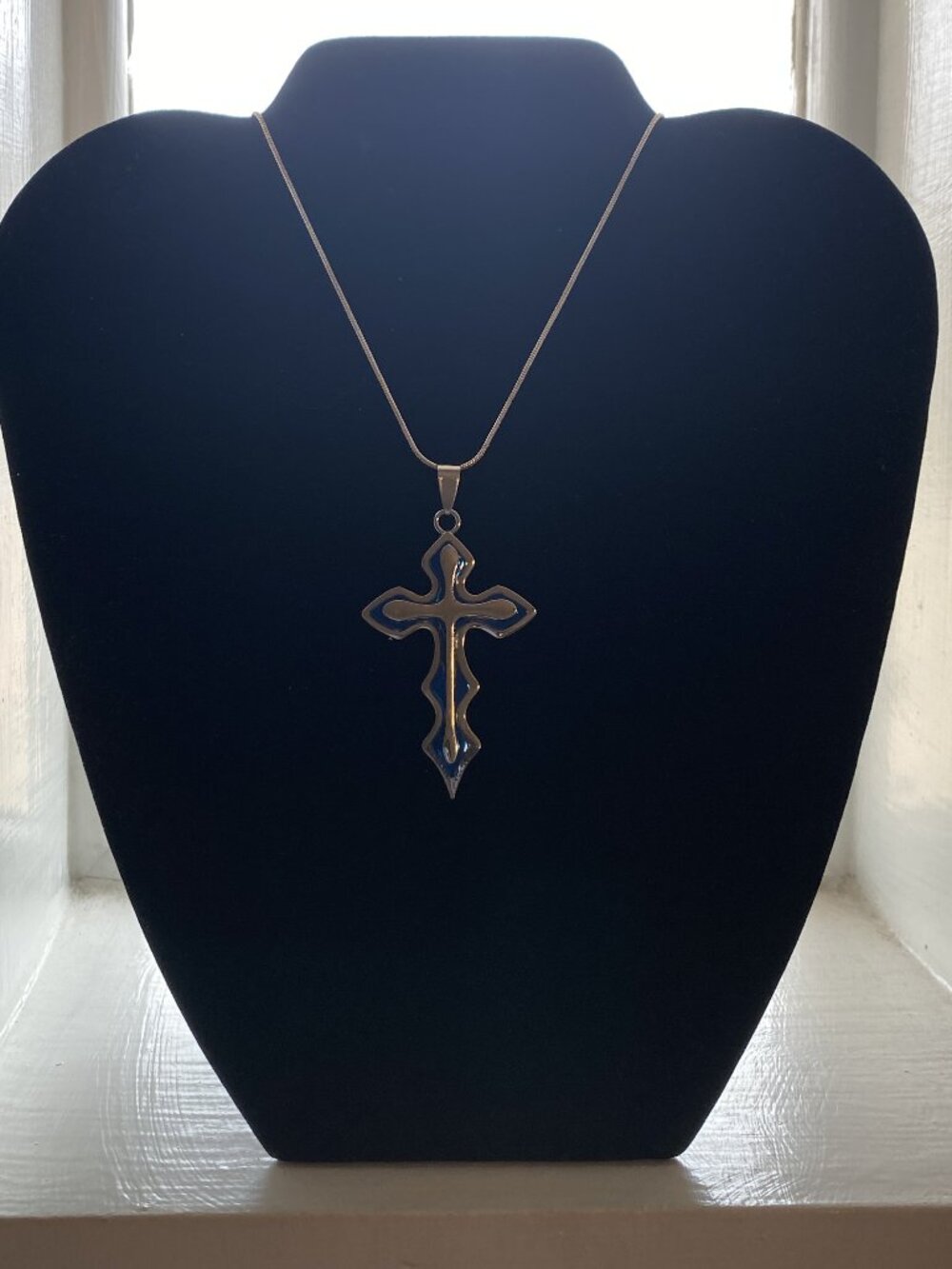 Sterling Silver Cross Necklace